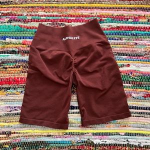 Alphalete Biker Shorts (women’s small)